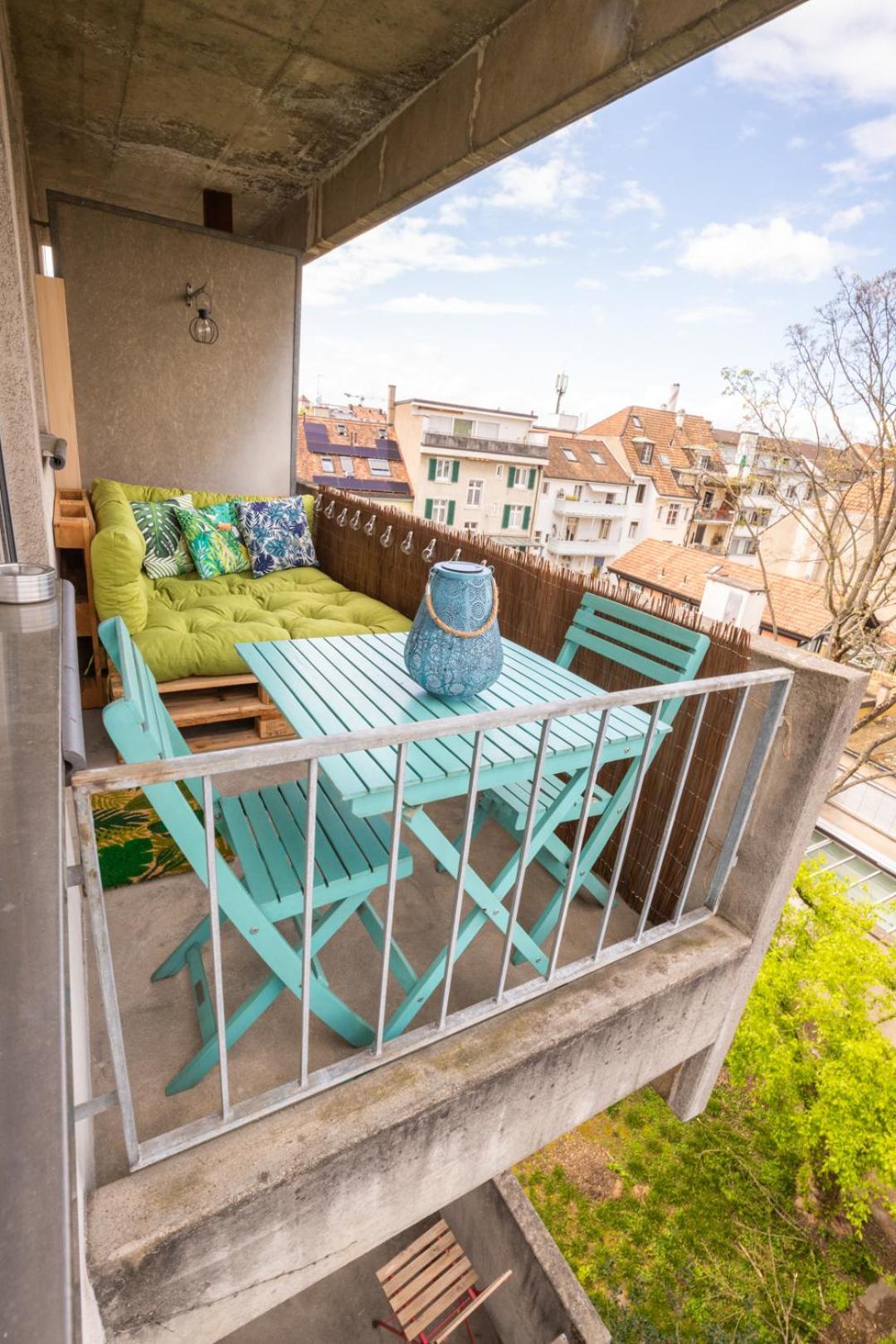 Special Blue Tiger Apartment Basel, Messe Kleinbasel 10-Star Buitenkant foto