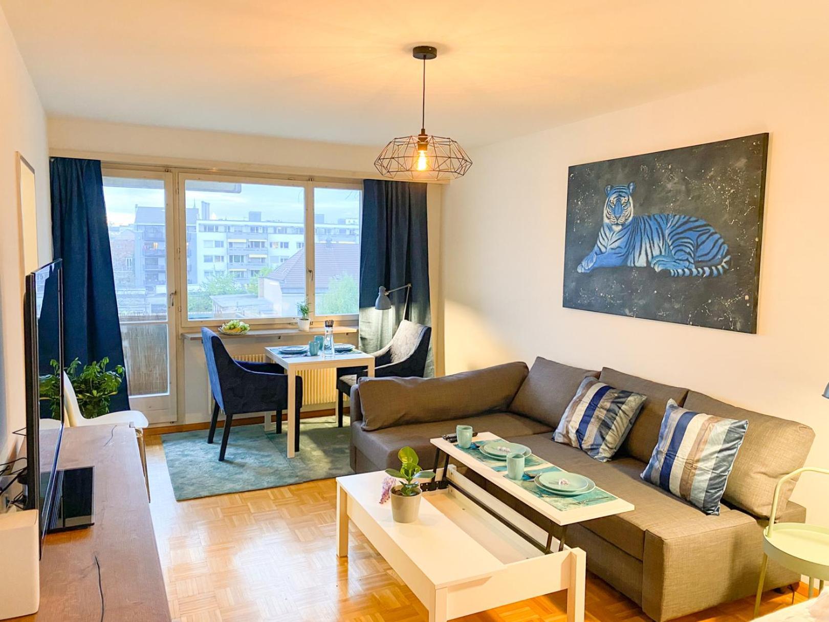 Special Blue Tiger Apartment Basel, Messe Kleinbasel 10-Star Buitenkant foto